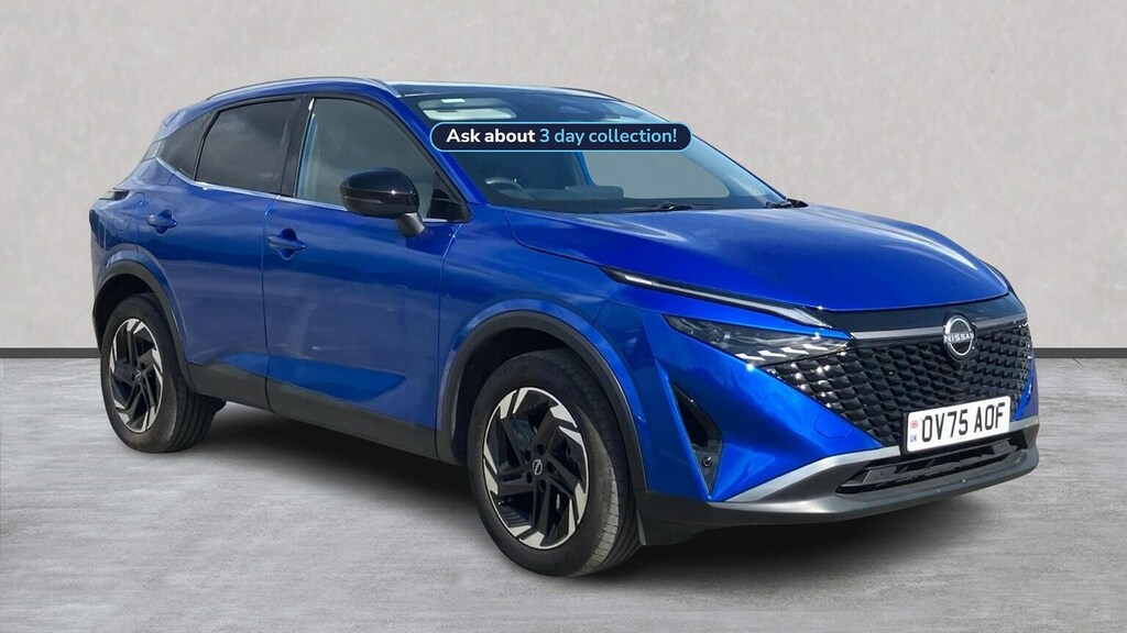 Nissan Qashqai 1.3 Dig-t Mhev N-connecta Suv Hybrid Ma Blue