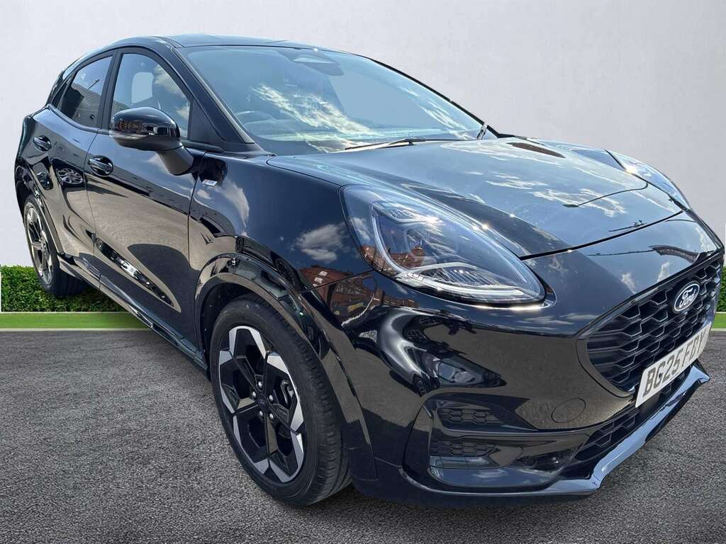 Ford Puma 1.0 Ecoboost Hybrid Mhev St-line X Black