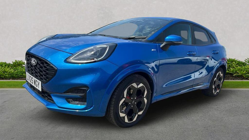 Ford Puma 1.0T Ecoboost Mhev St-line X Suv Hybrid LV25WGY Blue #2