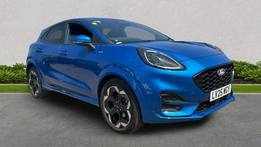 Ford Puma 1.0T Ecoboost Mhev St-line X Suv Hybrid Blue