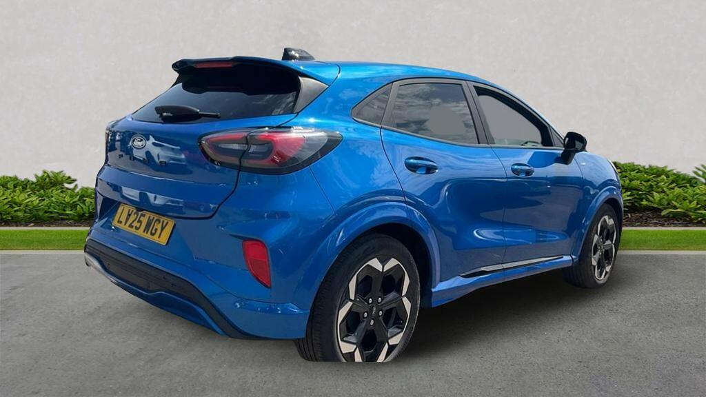 Ford Puma 1.0T Ecoboost Mhev St-line X Suv Hybrid LV25WGY Blue #4