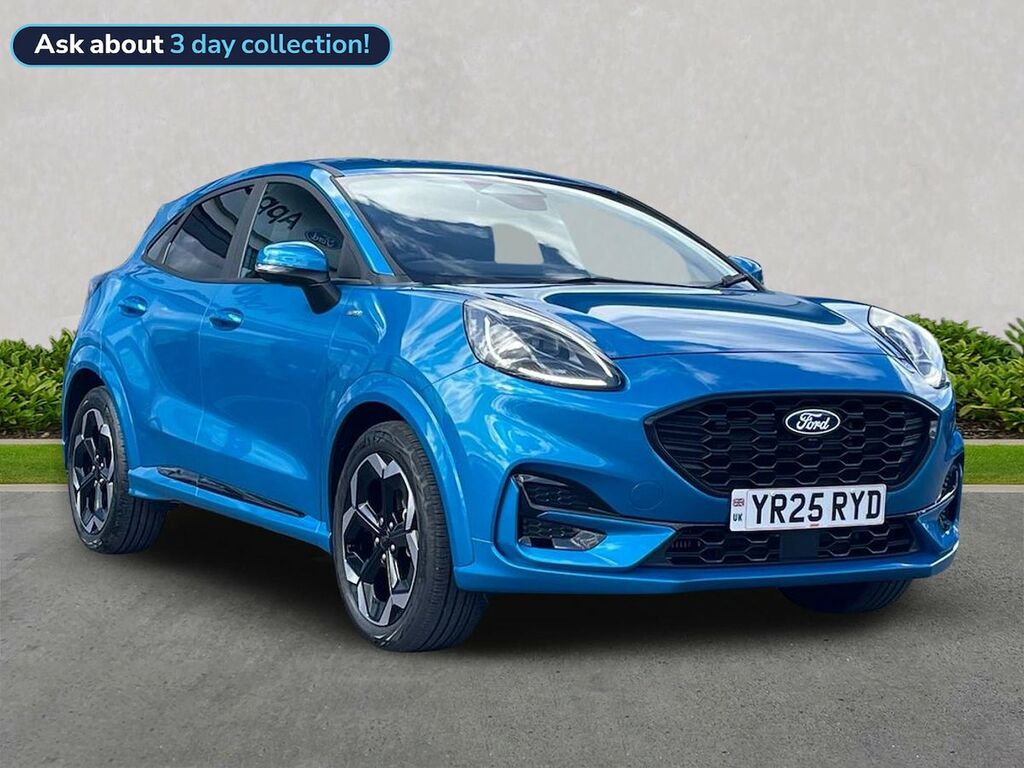 Ford Puma 1.0T Ecoboost Mhev St-line X Suv Hybrid Blue