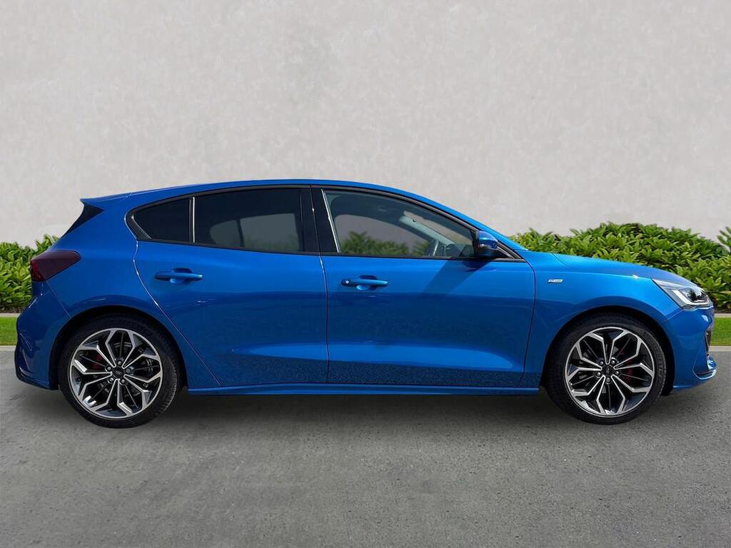 Ford Focus 1.0T Ecoboost Mhev St-line X Hatchback EO25YLN Blue #3