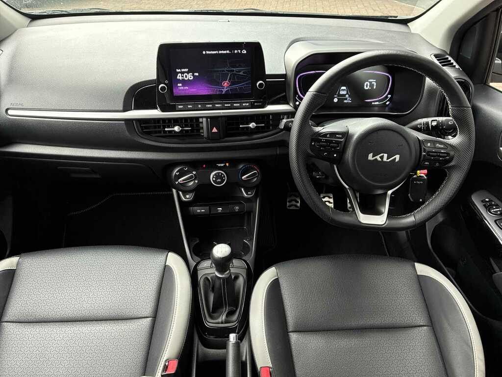 Kia Picanto 1.0 2 Hatchback Amt Euro 6 Ss 62 Bh Blue #8