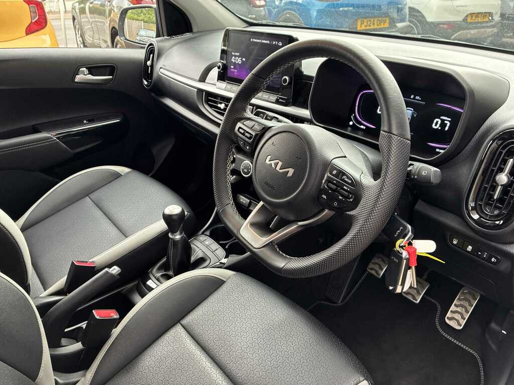 Kia Picanto 1.0 2 Hatchback Amt Euro 6 Ss 62 Bh Blue #14