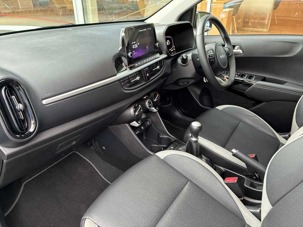 Kia Picanto 1.0 2 Hatchback Amt Euro 6 Ss 62 Bh Blue #7