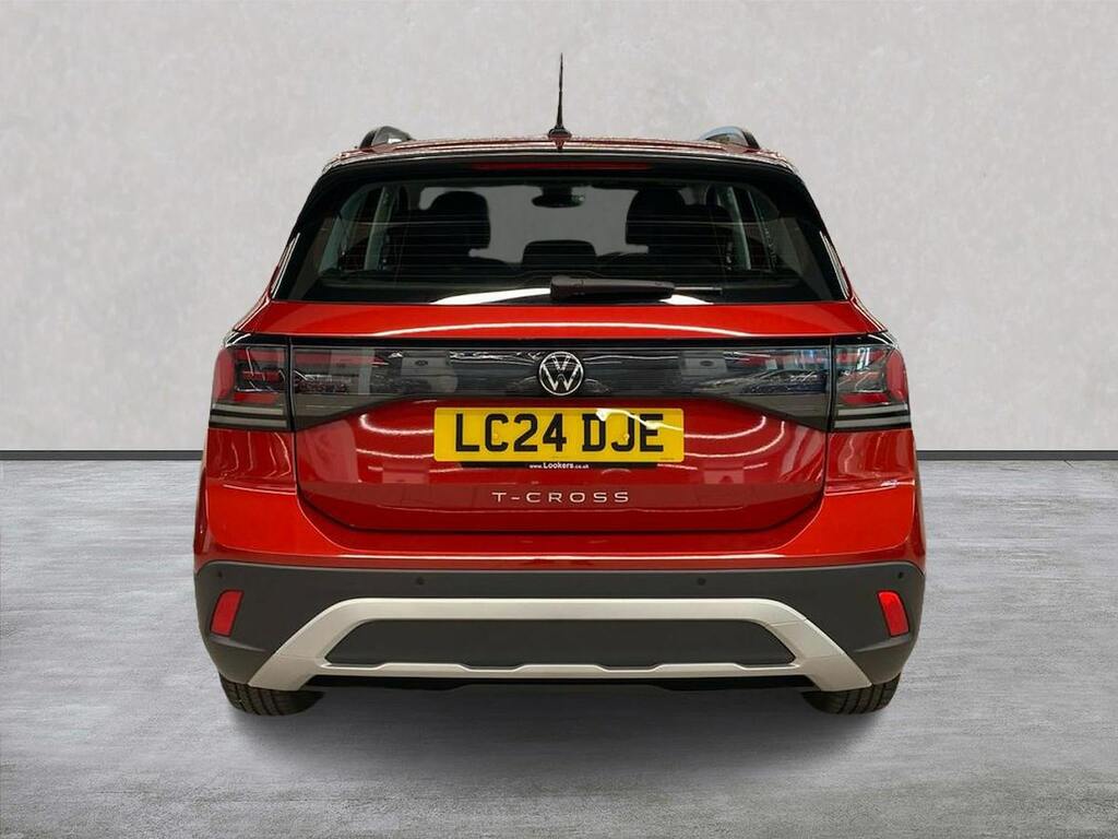 Volkswagen T-Cross 1.0 Tsi Life Suv Euro 6 Ss 9 Red #4