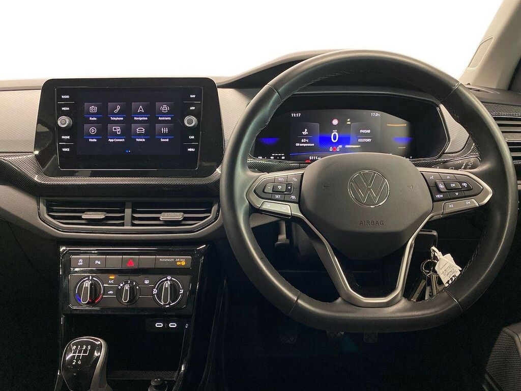 Volkswagen T-Cross Match White #9