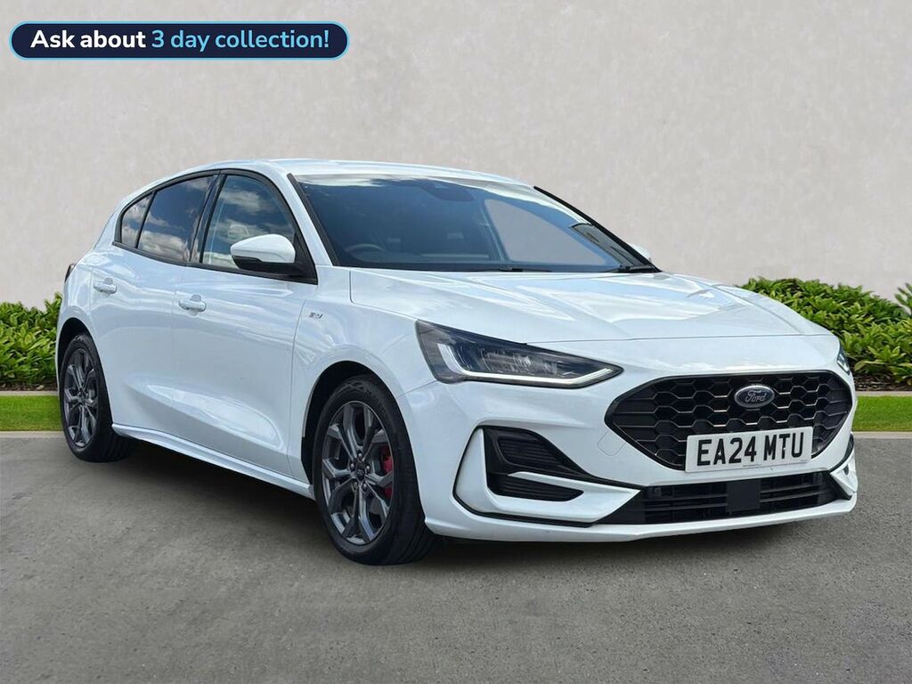Ford Focus 1.0T Ecoboost Mhev St-line Hatchback Hy White
