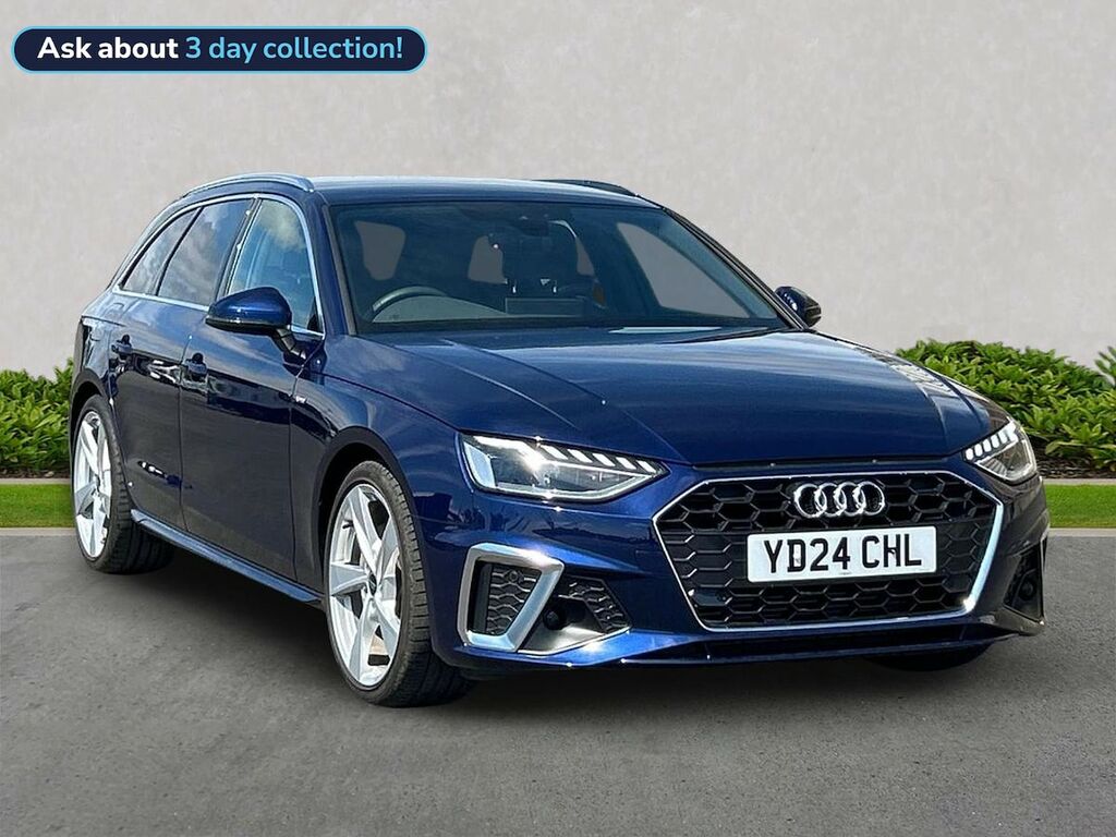 Audi A4 Avant 2.0 Tfsi 40 S Line Estate S Tronic Euro Blue