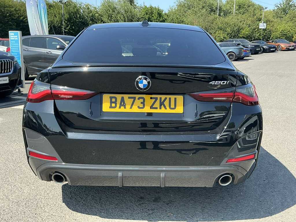 BMW 4 Series 420I M Sport Step BA73ZKU Black #4