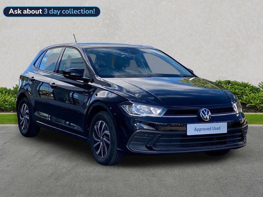 Volkswagen Polo 1.0 Evo Life Hatchback Euro 6 S Black