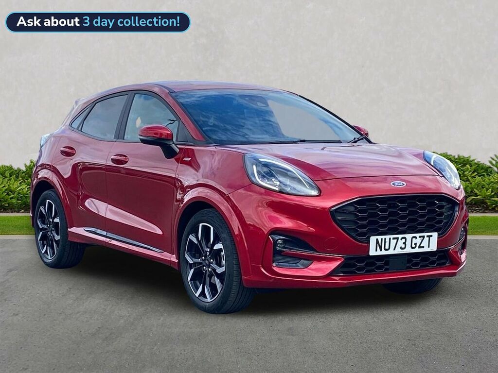 Ford Puma 1.0 Ecoboost Hybrid Mhev St-line X Red