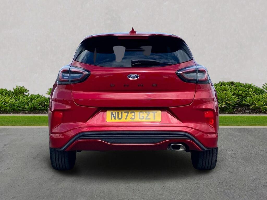 Ford Puma 1.0 Ecoboost Hybrid Mhev St-line X NU73GZT Red #4