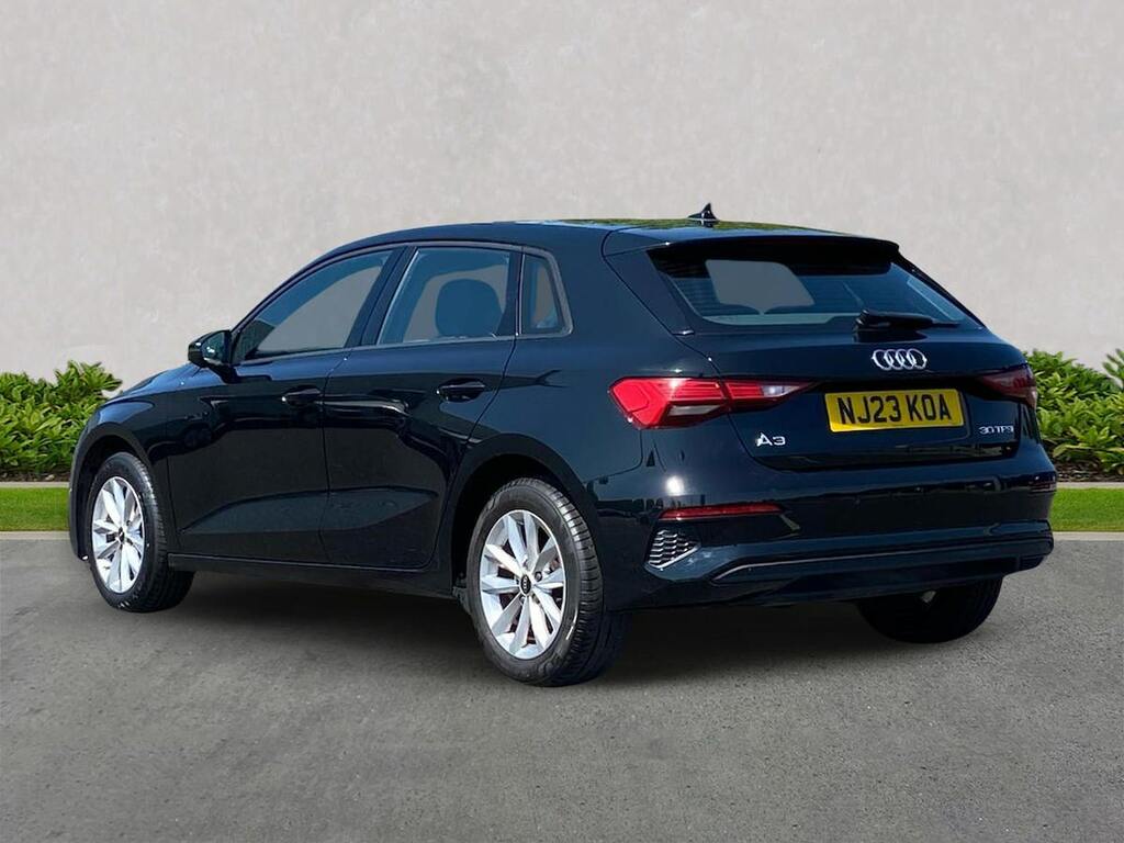 Audi A3 1.0 Tfsi 30 Technik Sportback Eu NJ23KOA Black #2
