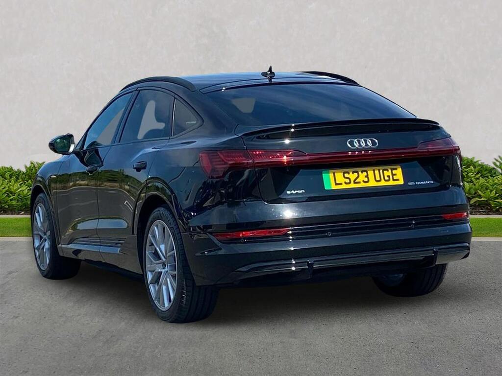 Audi E-tron 55 Black Edition Sportback Quatt Black #2