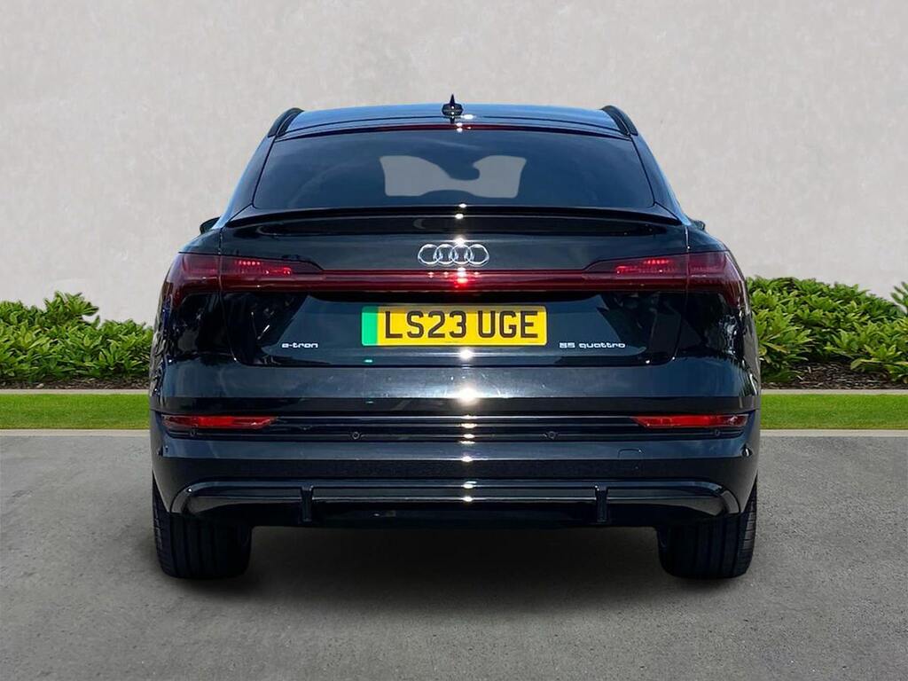 Audi E-tron 55 Black Edition Sportback Quatt Black #4