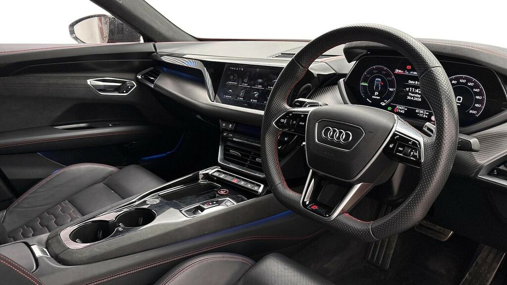 Audi Rs E-Tron Gt 93.4Kwh Carbon Vorsprung Saloon Red #6