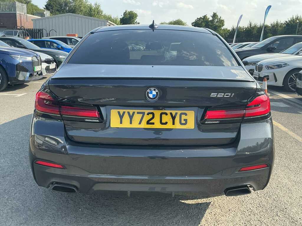 BMW 5 Series 520I Mht M Sport Step YY72CYG Grey #4