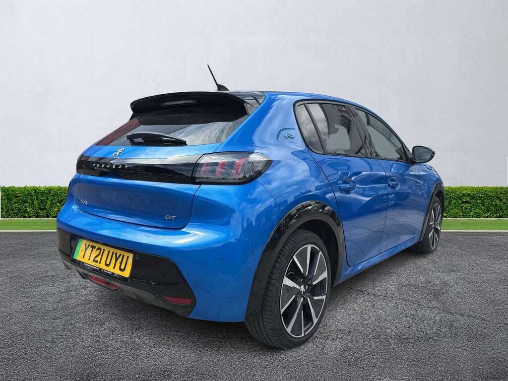 Peugeot e-208 100Kw Gt 50Kwh Blue #15