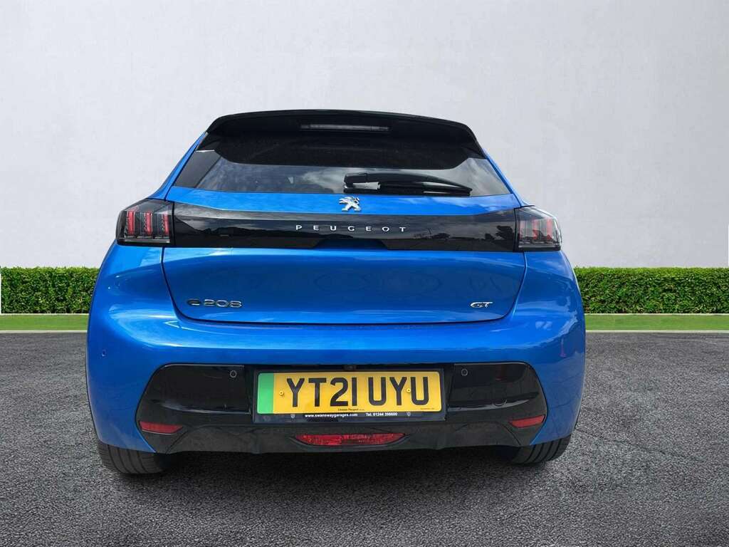 Peugeot e-208 100Kw Gt Premium 50Kwh Blue #4