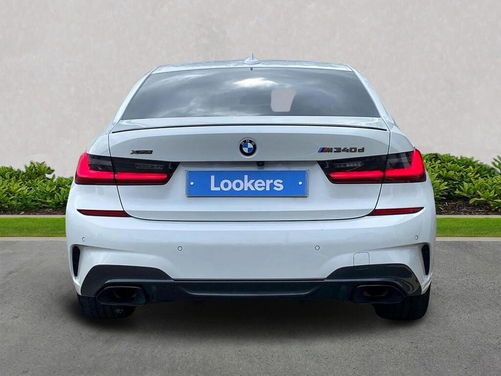 BMW 3 Series 3.0 M340d Mht Saloon Hybrid Xdrive White #4