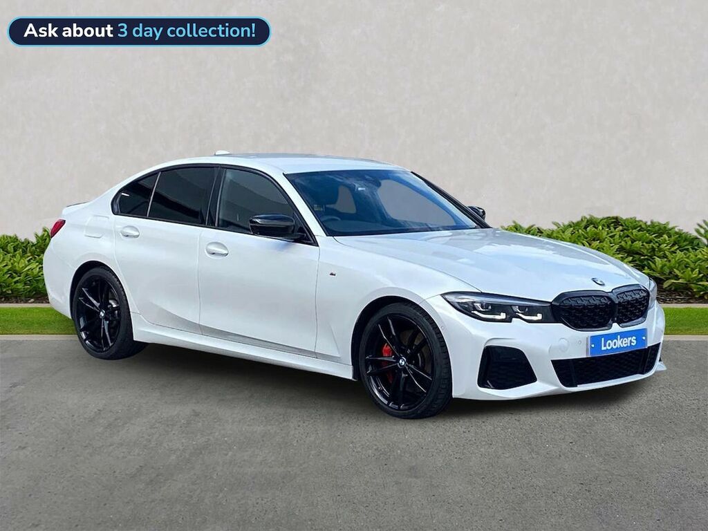 BMW 3 Series 3.0 M340d Mht Saloon Hybrid Xdrive White