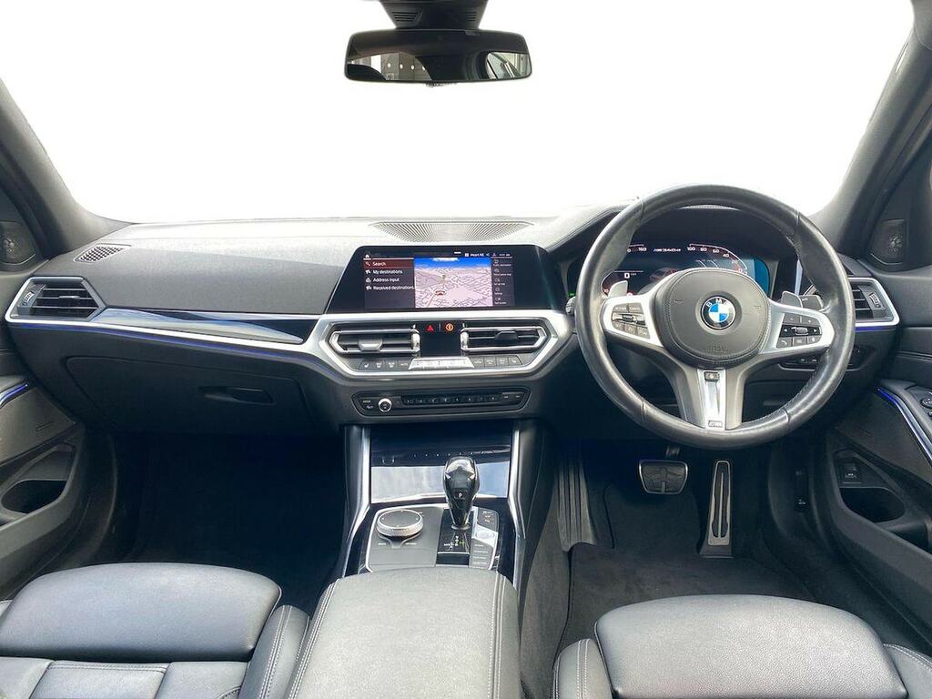 BMW 3 Series 3.0 M340d Mht Saloon Hybrid Xdrive White #6