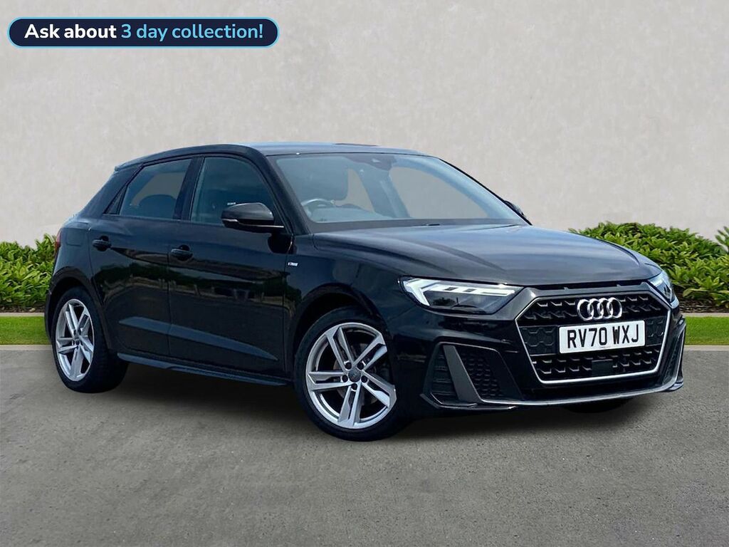 Audi A1 1.5 Tfsi 35 S Line Sportback S Tronic E Black