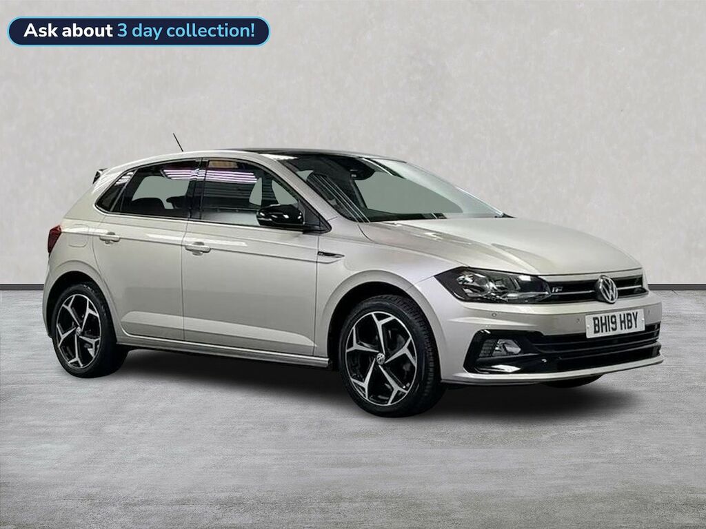 Volkswagen Polo 1.0 Tsi Gpf R-line Hatchback Dsg Euro 6 Silver