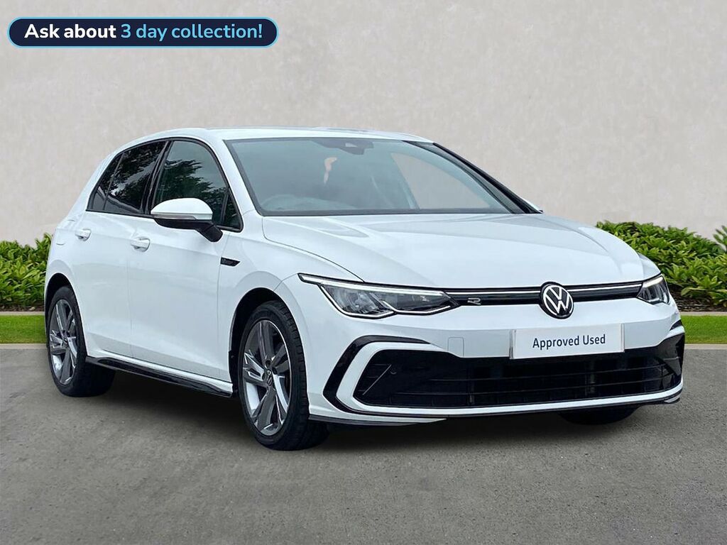 Volkswagen Golf 1.5 Tsi R-line Hatchback Euro 6 White