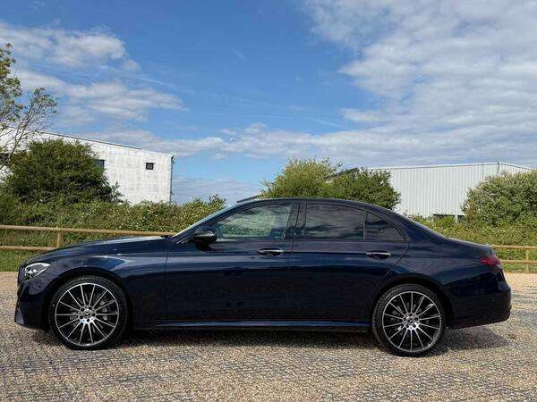 Mercedes-Benz E Class E400d 4Matic Amg Line Night Ed Prem 9G-tronic Blue #6