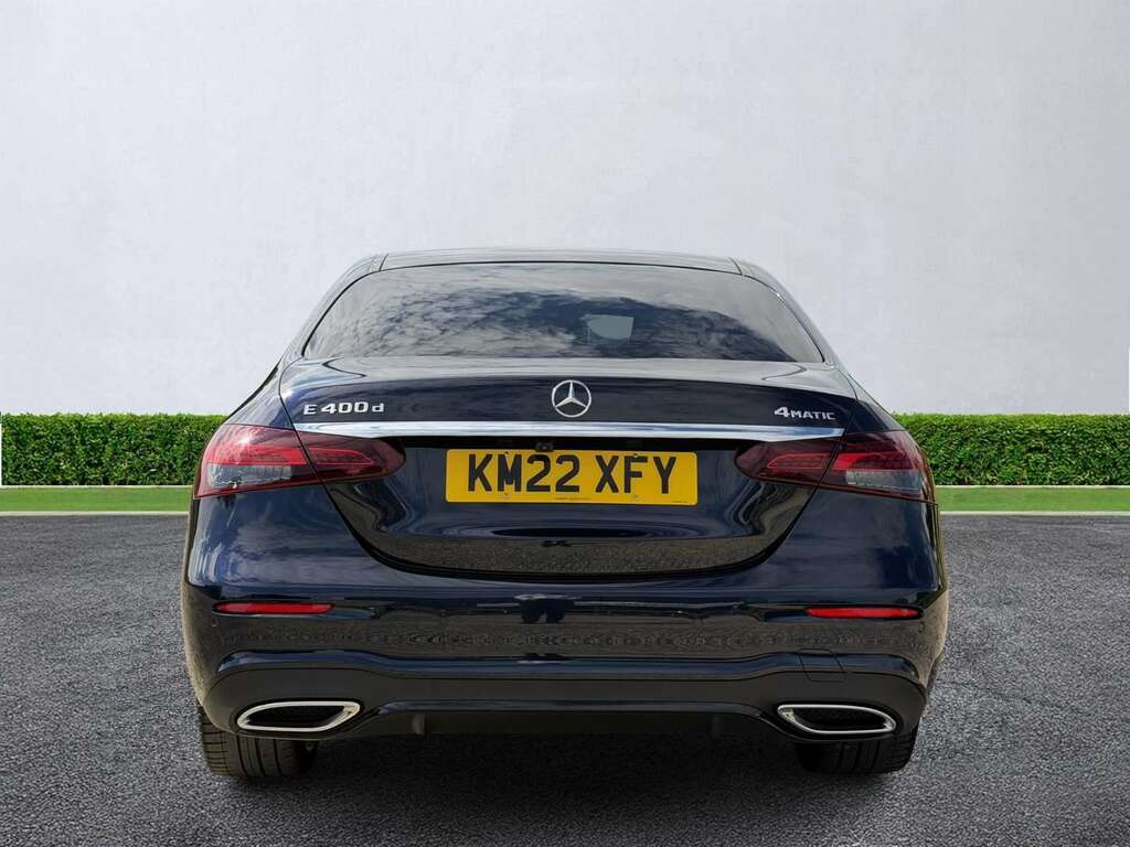 Mercedes-Benz E Class E400d 4Matic Amg Line Night Ed Prem 9G-tronic Blue #3