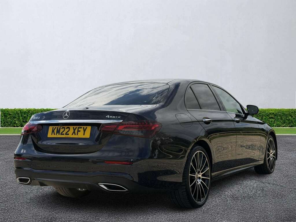 Mercedes-Benz E Class E400d 4Matic Amg Line Night Ed Prem 9G-tronic Blue #2