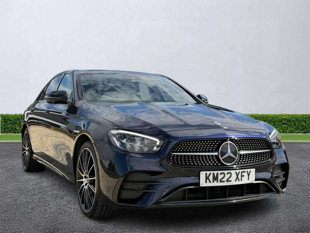 Mercedes-Benz E Class E400d 4Matic Amg Line Night Ed Prem 9G-tronic Blue