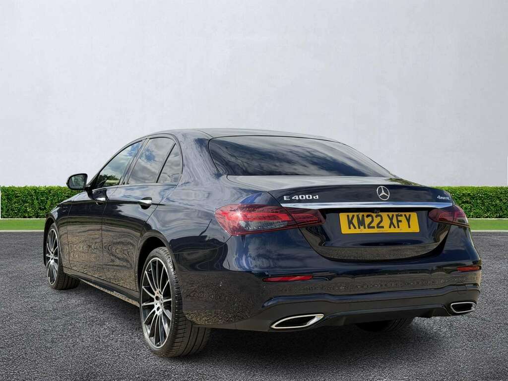 Mercedes-Benz E Class E400d 4Matic Amg Line Night Ed Prem 9G-tronic Blue #5