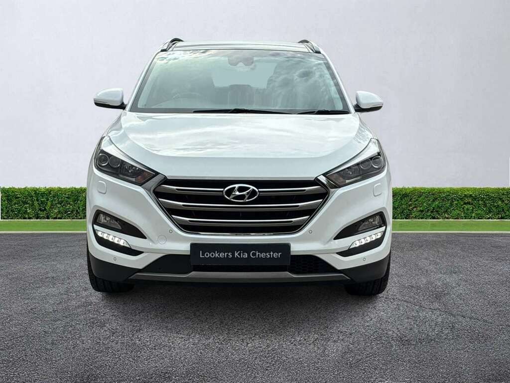 Hyundai Tucson 2.0 Crdi 185 Premium Se White #5