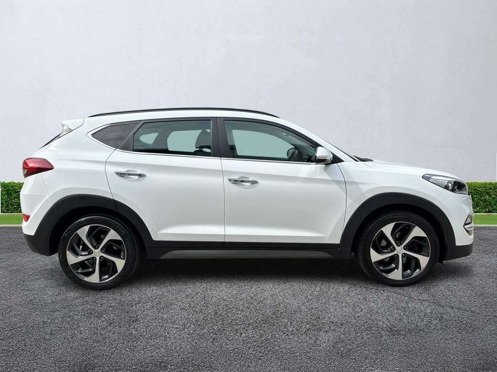 Hyundai Tucson 2.0 Crdi 185 Premium Se White #3
