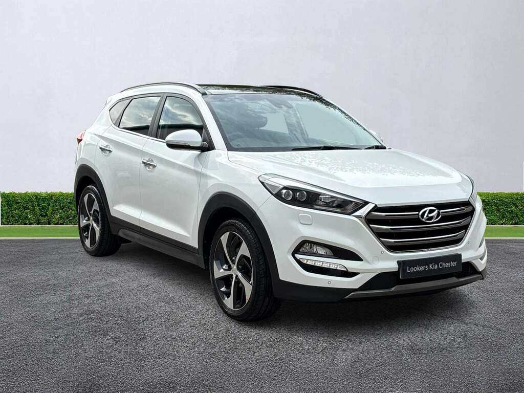 Hyundai Tucson 2.0 Crdi 185 Premium Se White