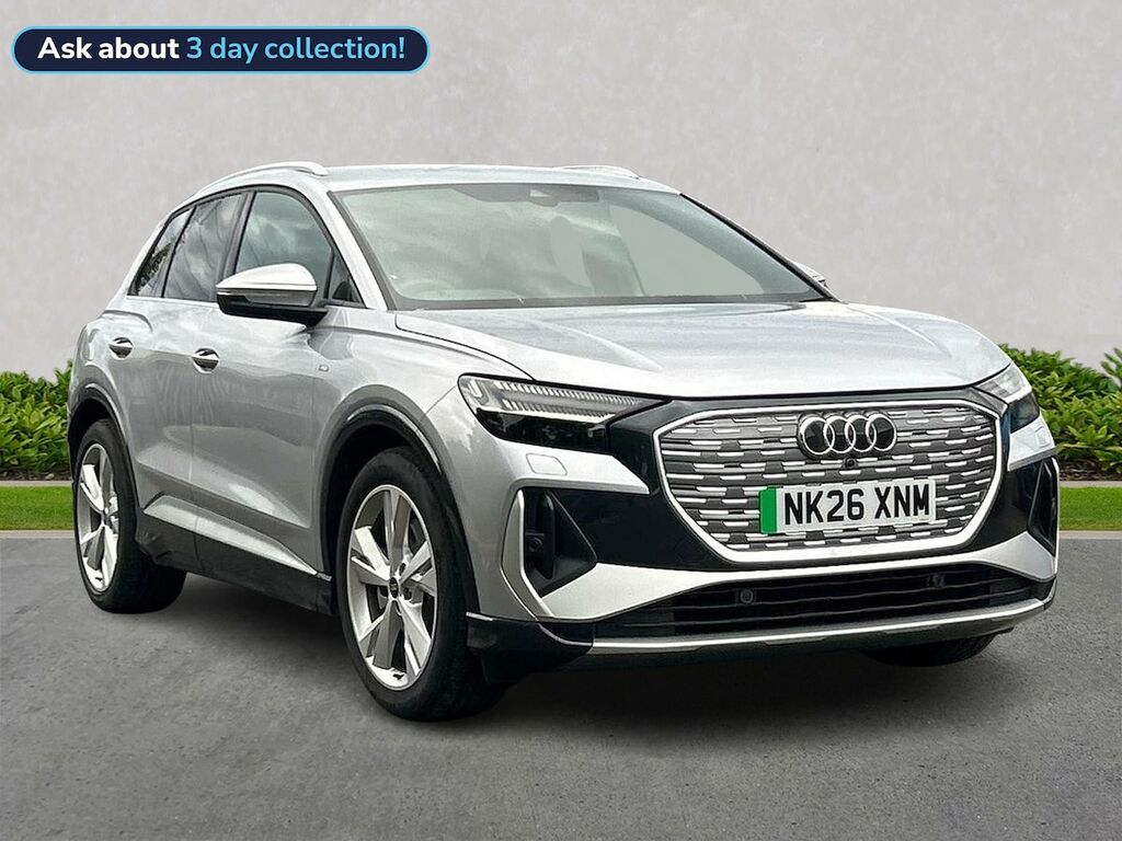 Audi Q4 E Tron 45 S Line Suv 82Kwh 286 Ps Silver