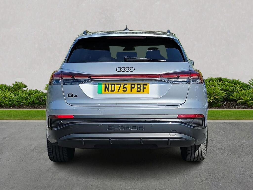 Audi Q4 E Tron 125Kw 35 55Kwh Black Ed Tech Pack ND75PBF Silver #4