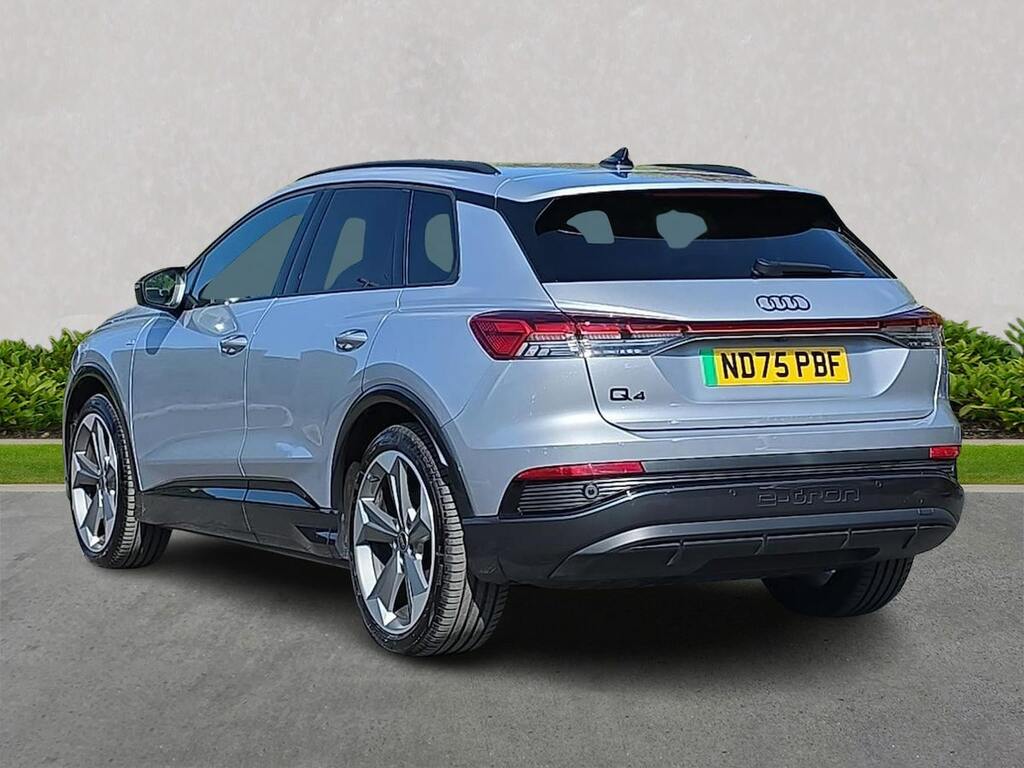 Audi Q4 E Tron 125Kw 35 55Kwh Black Ed Tech Pack ND75PBF Silver #2