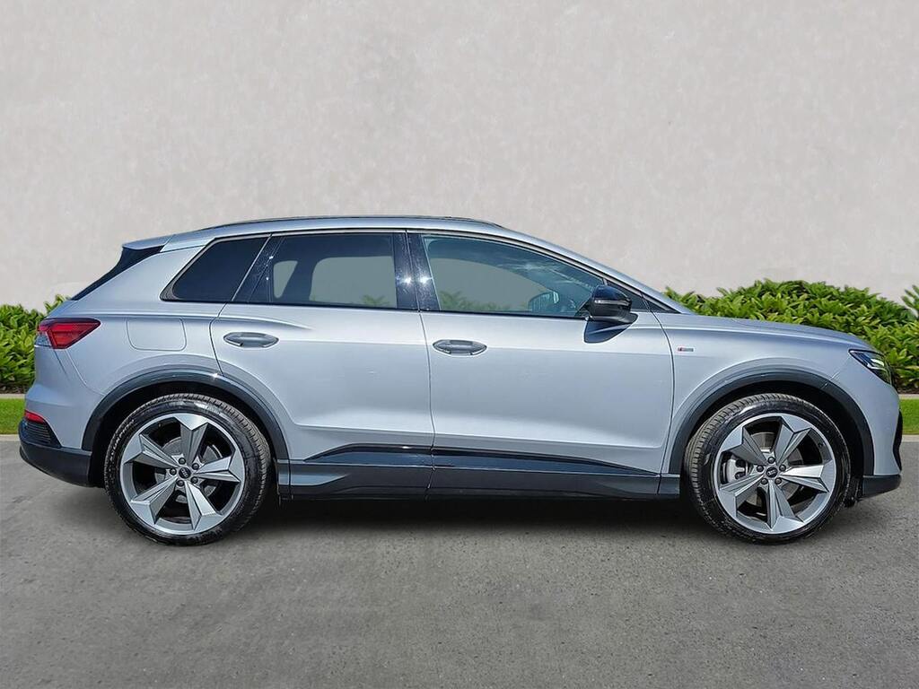 Audi Q4 E Tron 125Kw 35 55Kwh Black Ed Tech Pack ND75PBF Silver #3