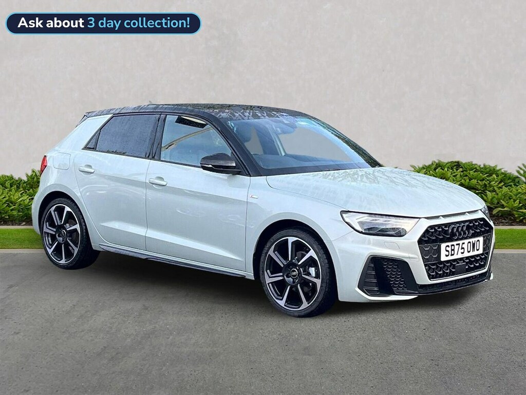 Audi A1 30 Tfsi Black Edition SB75OWO Silver
