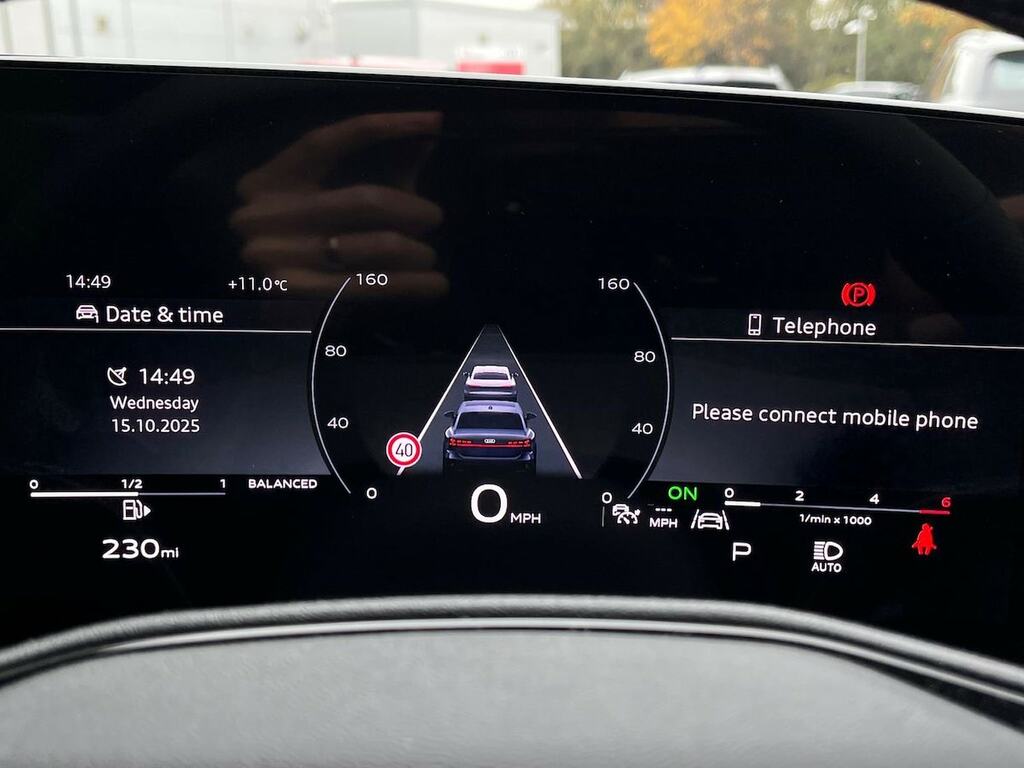 Audi A6 Saloon 2.0 Tfsi 40 Black Edition Saloon S Tron Blue #10
