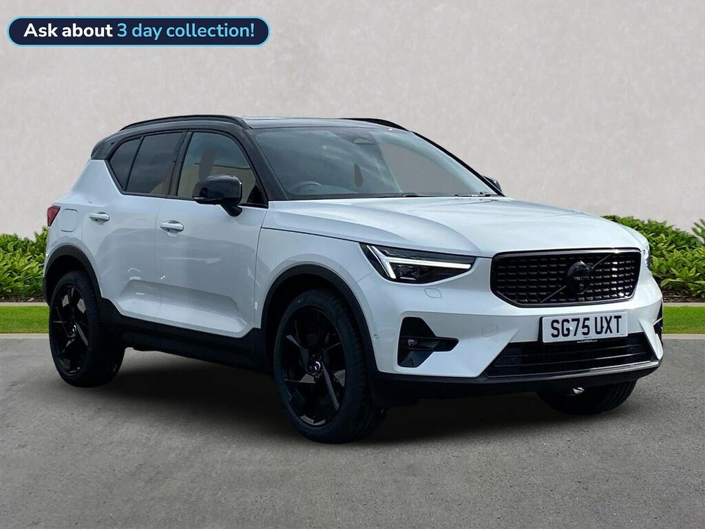 Volvo XC40 2.0 B4p Ultra Black Edition White