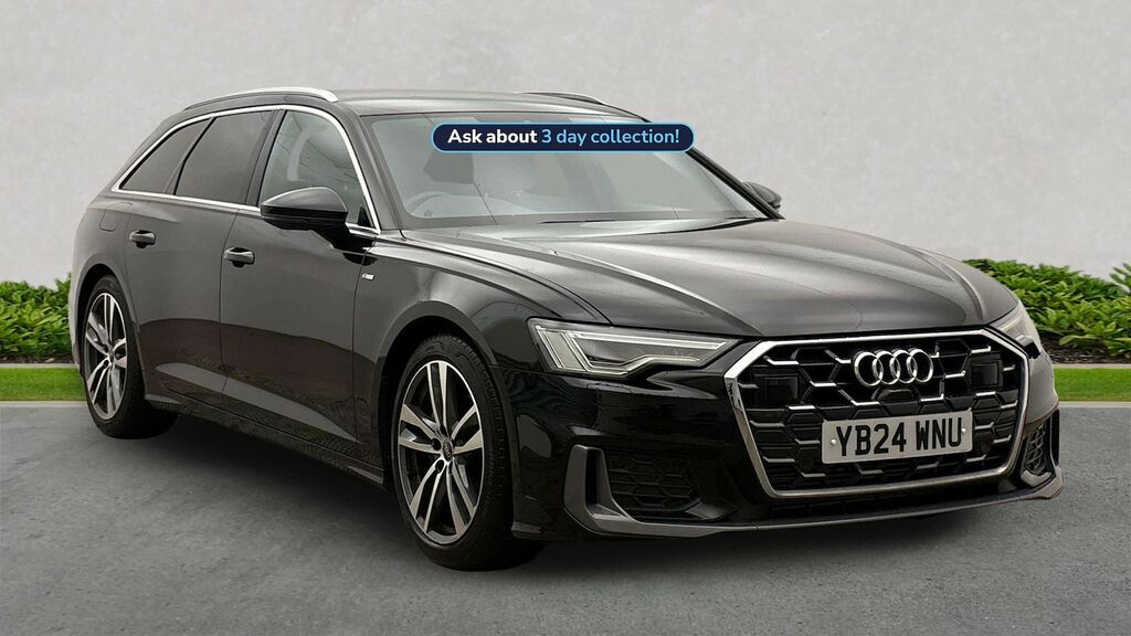 Audi A6 2.0 Tfsi 40 S Line Estate S Tronic Euro Black