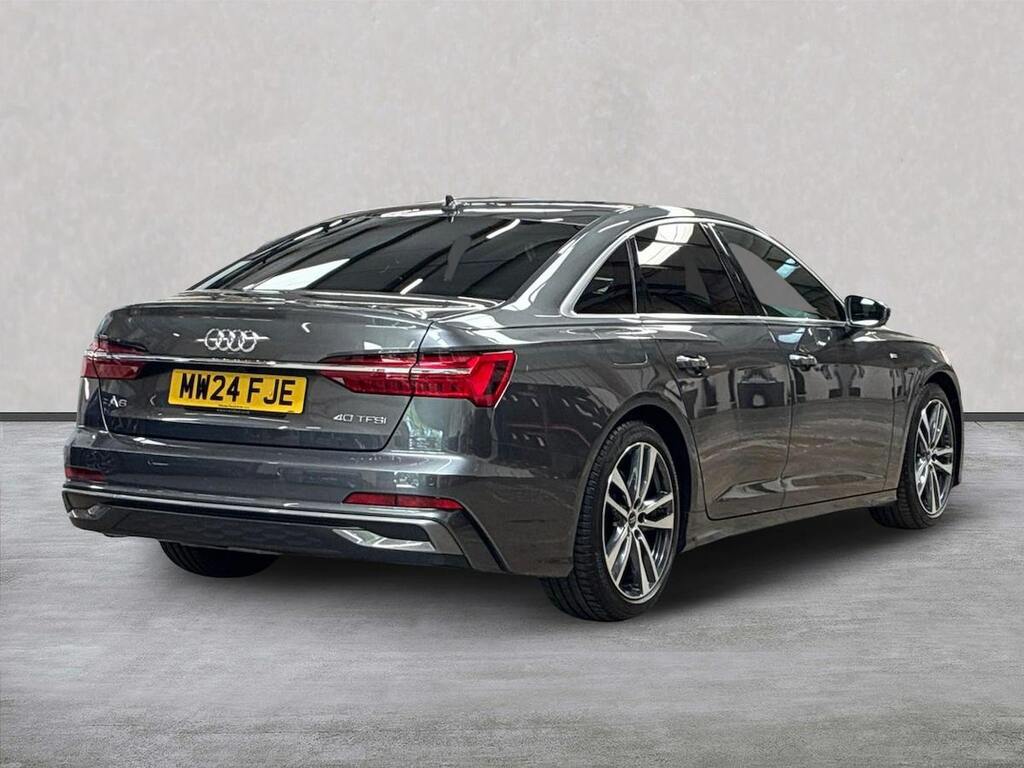 Audi A6 Saloon S Line Black #18
