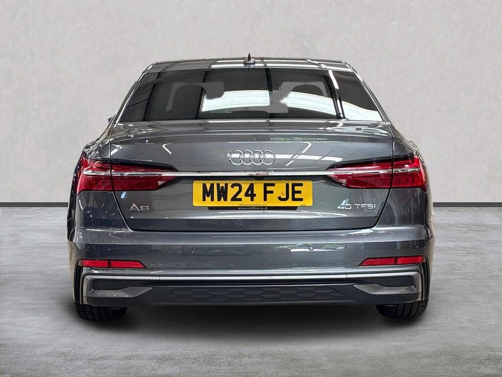 Audi A6 Saloon S Line Black #4