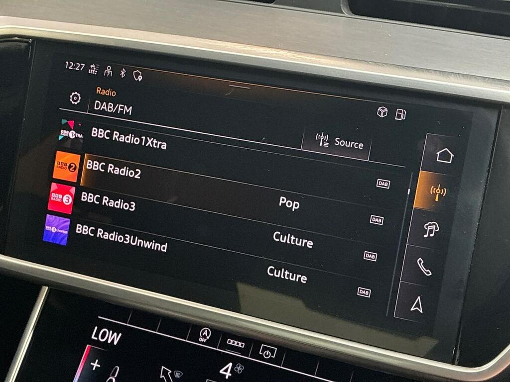 Audi A6 Saloon S Line Black #11